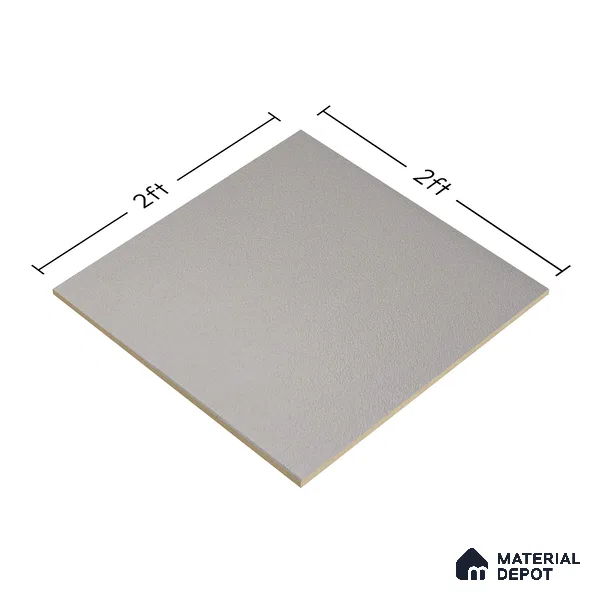 Stone Floor Tile TL 06317 Earthstone Crema 2 ft x 2 ft Matte Finish Anti Skid Outdoor Parking Vitrified Tile - 16 mm | Suitable for Parking, Balcony, Terrace & Coutyard