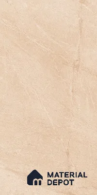 Stone Look Wall & Floor Tile TL 06656 B Artica Beige 4 ft x 2 ft Full Body Vitrified Matte Finish - 9 mm | 6 Random Design | Suitable For Living Room, Bedroom, Bathroom