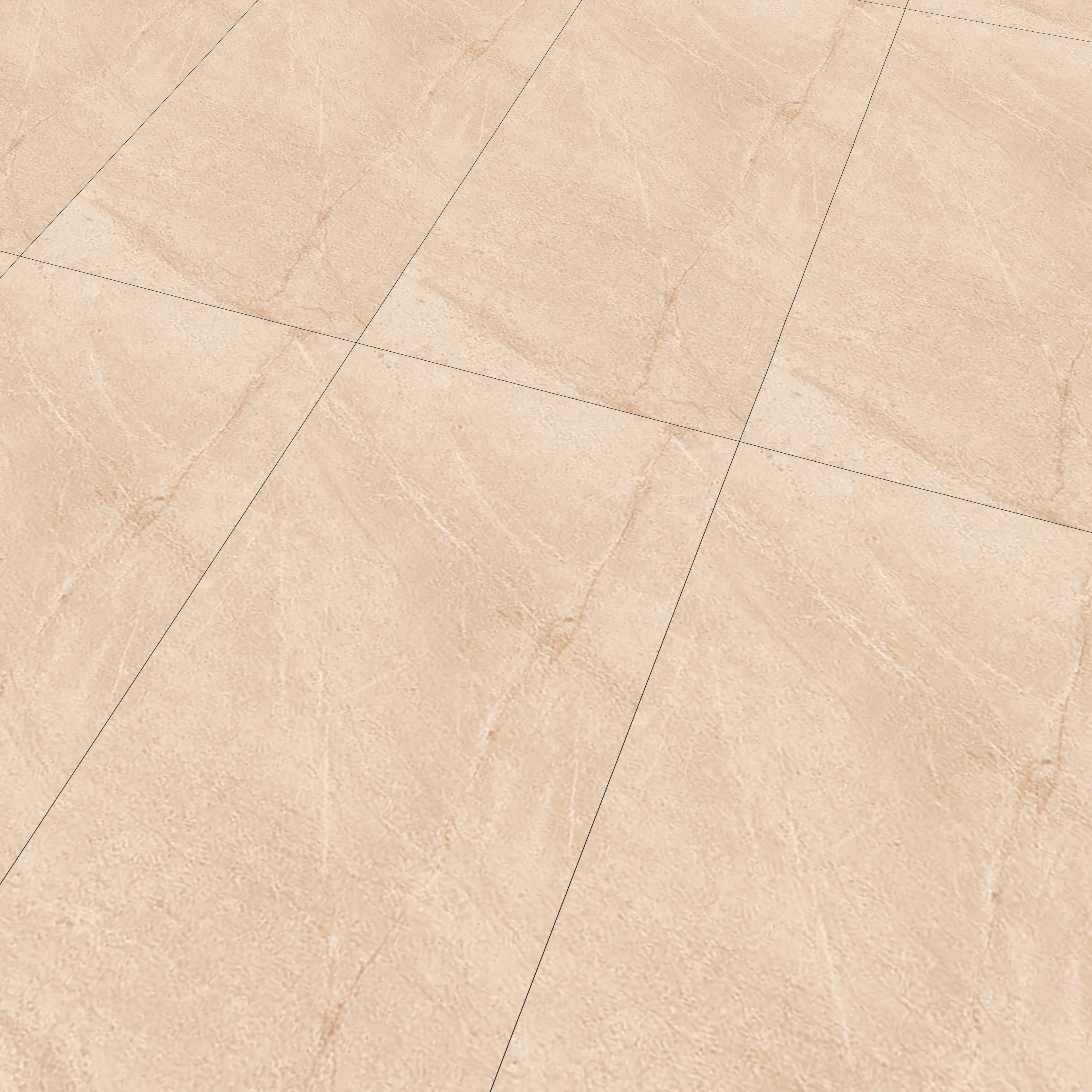 Stone Look Wall & Floor Tile TL 06656 B Artica Beige 4 ft x 2 ft Full Body Vitrified Matte Finish - 9 mm | 6 Random Design | Suitable For Living Room, Bedroom, Bathroom