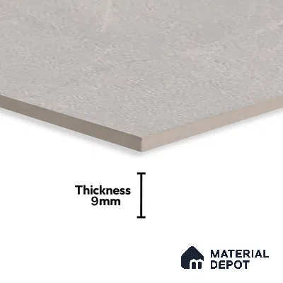 Stone Look Wall & Floor Tile TL 06656 C Artica Silver 4 ft x 2 ft Full Body Vitrified Matte Finish - 9 mm | 6 Random Design | Suitable For Living Room, Bedroom, Bathroom (Sample)