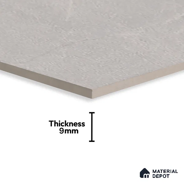 Stone Look Wall & Floor Tile TL 06656 C Artica Silver 4 ft x 2 ft Full Body Vitrified Matte Finish - 9 mm | 6 Random Design | Suitable For Living Room, Bedroom, Bathroom (Sample)