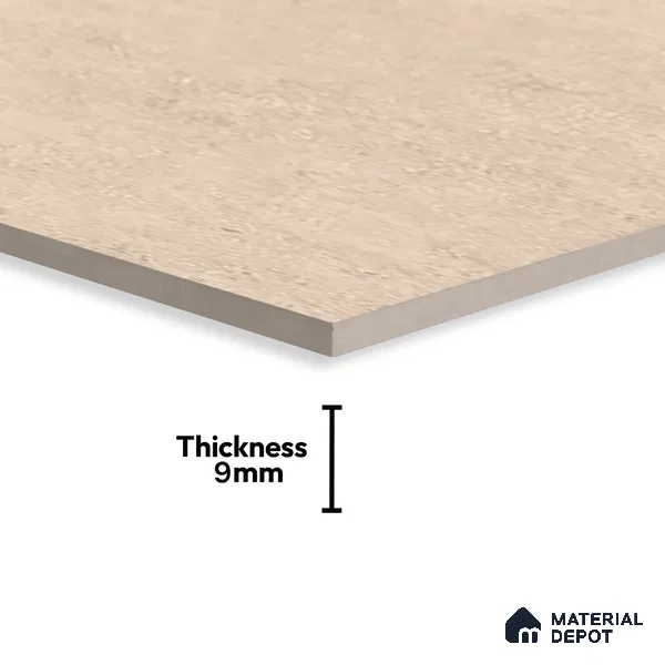 Stone Look Wall & Floor Tile TL 06657 B Riga Rose 4 ft x 2 ft Full Body Vitrified Matte Finish - 9 mm | 6 Random Design | Suitable For Living Room, Bedroom, Bathroom