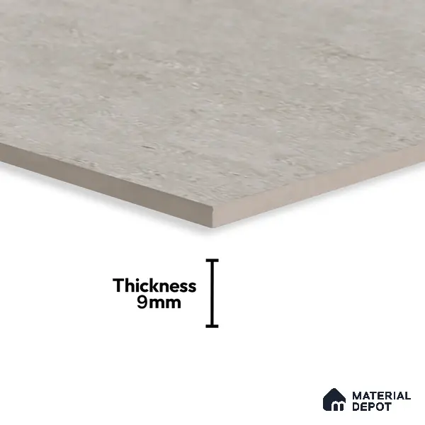 Stone Look Wall & Floor Tile TL 06657 C Riga Gris 4 ft x 2 ft Full Body Vitrified Matte Finish - 9 mm | 6 Random Design | Suitable For Living Room, Bedroom, Bathroom