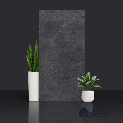 Stone Look Wall & Floor Tile TL 06657 D Riga Coal 4 ft x 2 ft Full Body Vitrified Matte Finish - 9 mm | 6 Random Design | Suitable For Living Room, Bedroom, Bathroom (Sample)