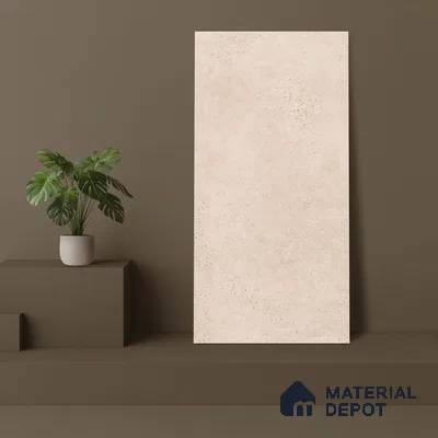 Stone Look Wall & Floor Tile TL 06657 Riga Cremato 4 ft x 2 ft Full Body Vitrified Matte Finish - 9 mm | 6 Random Design | Suitable For Living Room, Bedroom, Bathroom