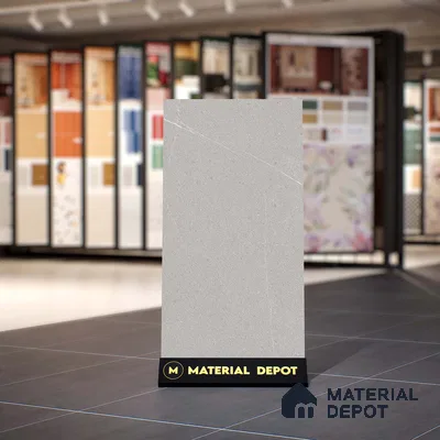 Stone Look Wall & Floor Tile TL 06658 C Polar Gris 4 ft x 2 ft Full Body Vitrified Matte Finish - 9 mm | 6 Random Design | Suitable For Living Room, Bedroom, Bathroom (Sample)