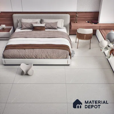 Stone Look Wall & Floor Tile TL 06658 C Polar Gris 4 ft x 2 ft Full Body Vitrified Matte Finish - 9 mm | 6 Random Design | Suitable For Living Room, Bedroom, Bathroom (Sample)