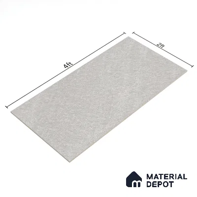 Stone Look Wall & Floor Tile TL 06659 B Mystone Grey 4 ft x 2 ft Full Body Vitrified Matte Finish - 9 mm | 6 Random Design | Suitable For Living Room, Bedroom, Bathroom (Sample)