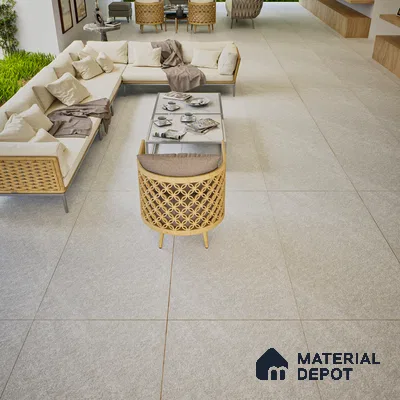 Stone Look Wall & Floor Tile TL 06659 B Mystone Grey 4 ft x 2 ft Full Body Vitrified Matte Finish - 9 mm | 6 Random Design | Suitable For Living Room, Bedroom, Bathroom (Sample)
