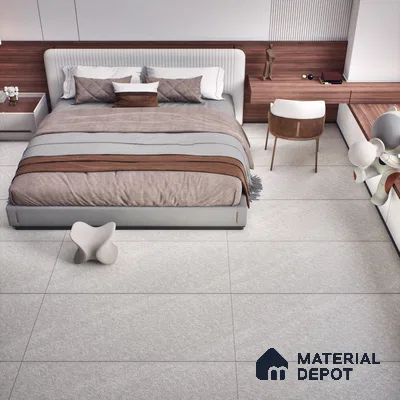 Stone Look Wall & Floor Tile TL 06659 B Mystone Grey 4 ft x 2 ft Full Body Vitrified Matte Finish - 9 mm | 6 Random Design | Suitable For Living Room, Bedroom, Bathroom (Sample)