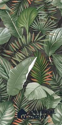 TL 12799 Jungle Green Decor 4 ft x 2 ft Vitrified Matte Finish Tile - 9 mm