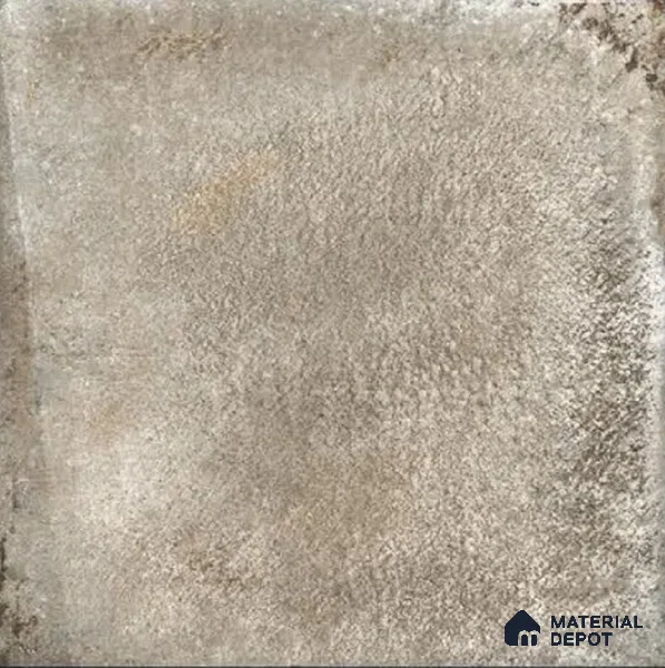 Stone Tile TL 04802 Rustique Elegance Metallic Brown 16 x 16 inch Vitrified Matte Finish - 12 mm | Suitable for Parking, Terrace, Balcony, Courtyard | Heavy Duty Digital Anti Skid Parking Floor | Pattern Alignment May Vary | 2-3 mm Spacer is Mandatory (Sample)