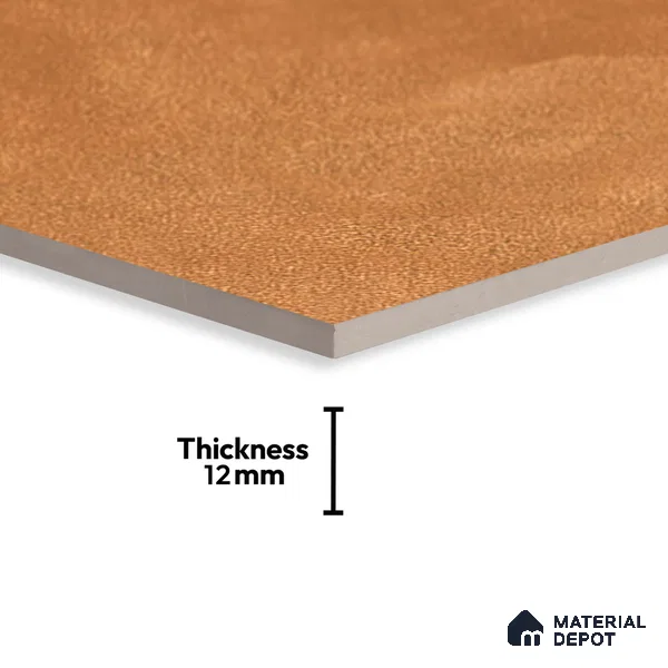 Cement Floor Tile TL 06023 AC Spectra Cotto 2 ft x 11.8 Inch Vitrified Matte Slate Punch Finish - 12 mm | 12 Random Design | Suitable For Bathroom, Balcony, Courtyard