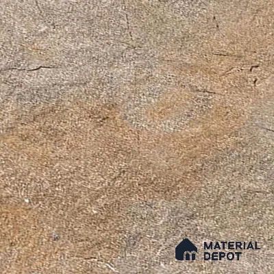 Stone Floor Tile TL 06023 AJ Evoque Natural 2 ft x 11.8 Inch Anti Skid Tiles Vitrified Matte Slate Punch Finish - 12 mm | 8 Random Design  Ideal For Parking, Outdoor, Balcony