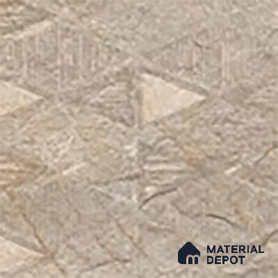 Stone Floor Tile TL 06023 AL Evoque Natural Decor 11.8 inch x11.8 inch Anti Skid Tiles Vitrified Matte Slate Punch Finish - 12 mm | 16 Random Design  Ideal For Parking, Outdoor, Balcony
