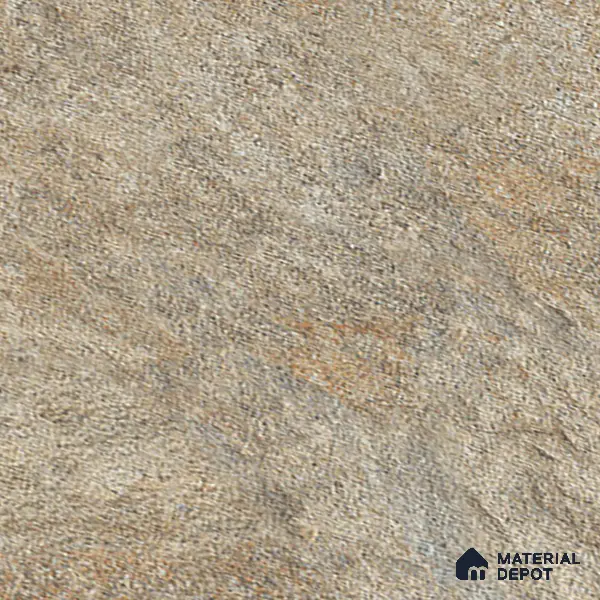 Stone Floor Tile TL 06023 S Forest Olive 2 ft x 11.8 Inch Vitrified Matte Slate Punch Finish - 12 mm | 12 Random Design | Ideal For Living Room, Bathroom, Restaurants