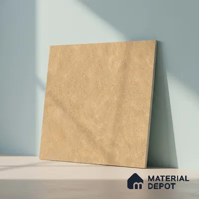 Stone Floor Tile TL 06023 Natural Stone 2 ft x 2 ft Vitrified Matte Slate Punch Finish - 12 mm | 35 Random Design | Ideal For Living Room, Bathroom, Restaurants (Sample)