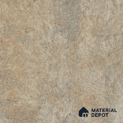 Stone Floor Tile TL 06023 T Forest Olive 11.8 inch x11.8 inch Vitrified Matte Slate Punch Finish - 12 mm | 24 Random Design | Suitable For Bathroom, Balcony, Courtyard