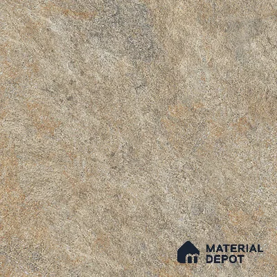 Stone Floor Tile TL 06023 T Forest Olive 11.8 inch x11.8 inch Vitrified Matte Slate Punch Finish - 12 mm | 24 Random Design | Suitable For Bathroom, Balcony, Courtyard