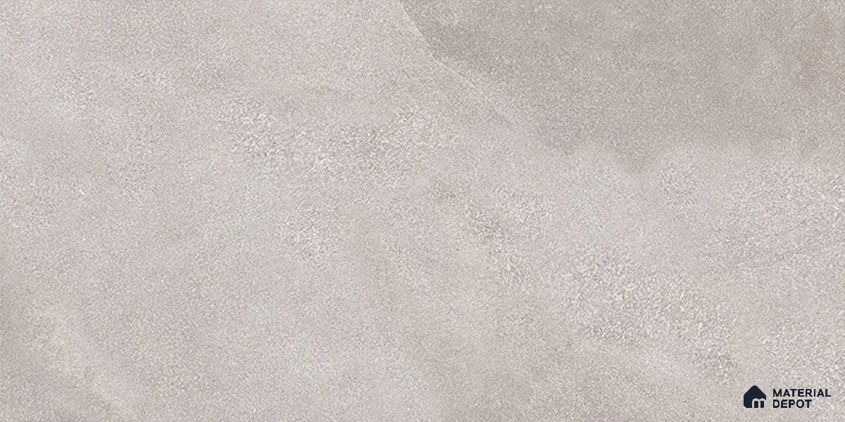 Cement Floor Tile TL 06023 W Spectra Grey 2 ft x 11.8 Inch Vitrified Matte Slate Punch Finish - 12 mm | 12 Random Design | Suitable For Bathroom, Balcony, Courtyard