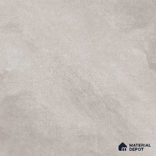 Cement Floor Tile TL 06023 X Spectra Grey 11.8 inch x11.8 inch Vitrified Matte Slate Punch Finish - 12 mm | 24 Random Design | Suitable For Bathroom, Balcony, Courtyard