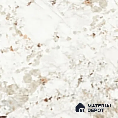 Stone Wall & Floor Tile TL 06098 Ambrose Snow 4 ft x 2 ft Vitrified Matte Finish - 9 mm | 8 Random Design | Suitable For Living Room, Bedroom, Bathroom, Kitchen (Sample)