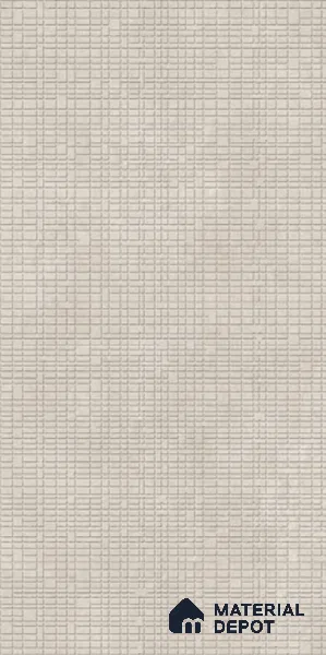 Punch Floor & Wall Tile TL 06094 C Slaty Greige Checks 4 ft x 2 ft Vitrified Matte Finish - 9 mm | 4 Random Design | Suitable For Living Room, Bedroom, Bathroom, Kitchen (Sample)