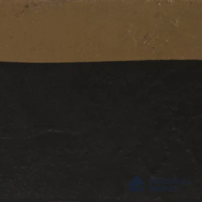 Stone Wall Handmade Tile TL 05879 Earth Noir 96 mm x 96 mm Vitrified - 9 mm | Random Mix Patterns | Suitable For Living Room, Bedroom, Kitchen