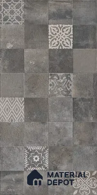 Highlighter,Stone Wall Tile TL 05525 B Prestige Earthstone Graphite Decor 2 ft x 4 ft Vitrified Matte Finish - 9 mm | 2 Random Design | Suitable for Living Room, Bedroom, Bathroom (Sample)