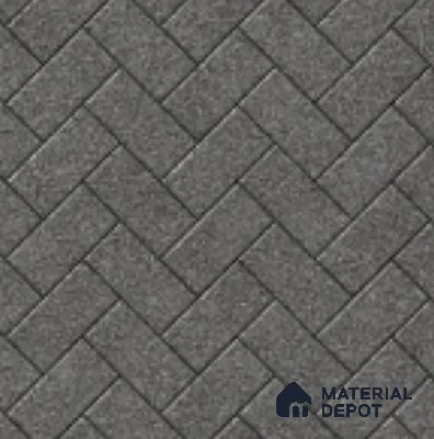 Parking Floor Tile TL 07999 Stonis Gris 16 x 16 inch Vitrified Anti Skid Matte Finish Heavy Duty Tile - 12 mm | Suitable For Outdoor, Balcony, Terrace | Pattern Alignment May Vary | 2-3 mm Spacer is Mandatory