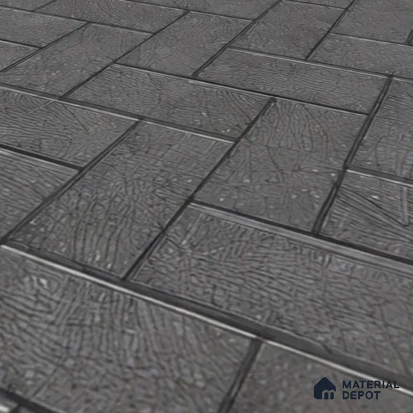 Parking Floor Tile TL 07999 Stonis Gris 16 x 16 inch Vitrified Anti Skid Matte Finish Heavy Duty Tile - 12 mm | Suitable For Outdoor, Balcony, Terrace | Pattern Alignment May Vary | 2-3 mm Spacer is Mandatory