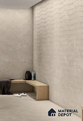 TL 01250 B Stratos Beige Diva 1200x300 mm GVT Abstract Look Tile - 9 mm