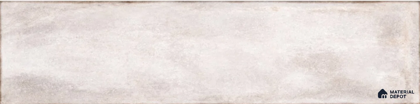 TL 00014 A Base Shaby Ash 12x3 inches Beige Glossy Finish Tile - Pattern 1 (Sample)