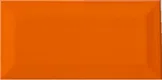 TL 00006 H 8x4 inches Orange Bevelled Glossy Finish Ceramic Wall Tile - 7 mm | Image 1