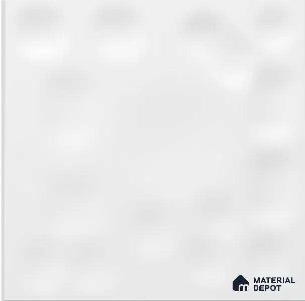 TL 00043 4x4 inches White Bumpy Ceramic Wall Tile - 5.8 mm (Sample)