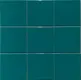 TL 00055 Z 8x8 inch Aqua Blue Plain Glossy Finish Ceramic Wall Tile - 6 mm | Image 2