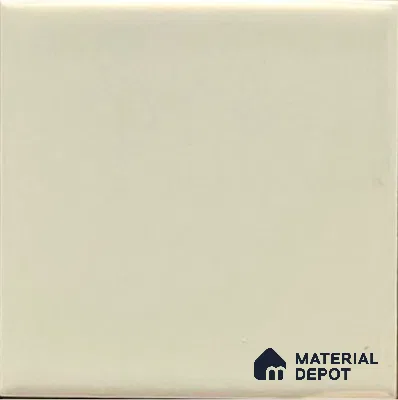 Subway Wall Tile TL 00055 T 8x8 inch Ivory Plain Glossy Finish Ceramic Tile - 6 mm | Please Expect a Slight Variation of Pattern