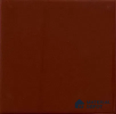 Subway Wall Tile TL 00055 M 4 x 4 inch Red Brown Plain Glossy Finish Ceramic Wall Tile - 5.8 mm | Suitable For Restaurant, Bathroom, Kitchen