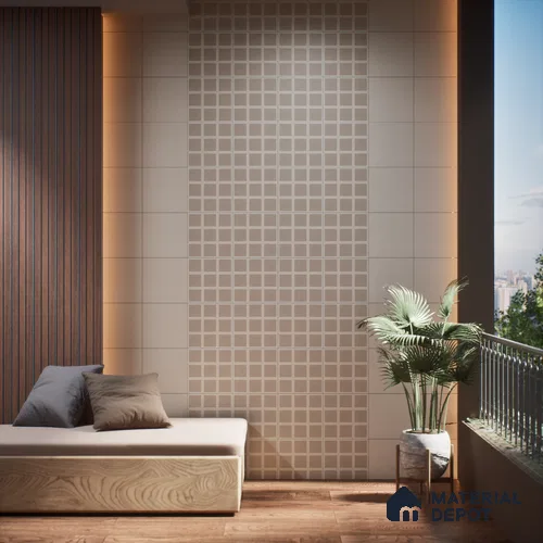 Moroccan Floor & Wall Tile TL 06044 B Doric Dusty Decor 200 x 200 mm Vitrified Matte Finish - 9 mm | Ideal For Living Room, Bathroom, Kitchen | 2 mm Spacer is Mandatory | Please Expect a Slight Variation of Pattern