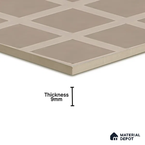 Moroccan Floor & Wall Tile TL 06044 B Doric Dusty Decor 200 x 200 mm Vitrified Matte Finish - 9 mm | Ideal For Living Room, Bathroom, Kitchen | 2 mm Spacer is Mandatory | Please Expect a Slight Variation of Pattern