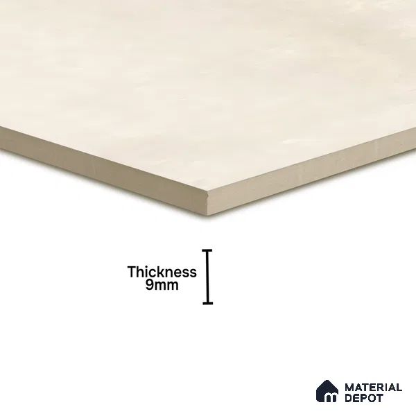 Subway Floor & Wall Tile TL 06070 Vector Plain 200 x 200 mm Vitrified Matte Finish - 9 mm | Ideal For Bathroom, Kitchen | 2 mm Spacer is Mandatory | Please Expect a Slight Variation of Pattern (Sample)