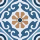 Subway Moroccan Wall & Floor Tile TL 05241 B Cuban Aspire Azul 8 x 8 inch Vitrified Matte Finish - 8 mm | Suitable for Living Room, Accent / Feature Walls, Bathroom, Kitchen Wall & Backsplashes | Image 1
