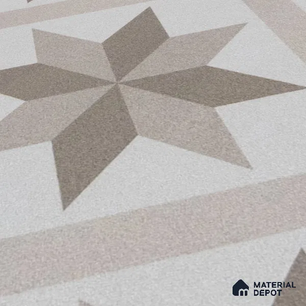Subway Moroccan Wall & Floor Tile TL 05249 B El Greco Timeless Bruno 8 x 8 inch Vitrified Matte Finish - 8 mm | Suitable for Accent / Feature Walls, Bathroom, Kitchen Wall & Backsplashes | Please Expect a Slight Variation of Pattern (Sample)