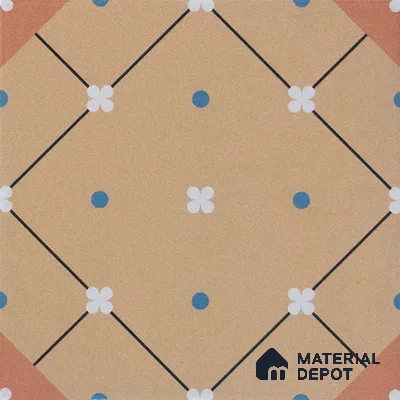 Subway Moroccan Wall & Floor Tile TL 05263 Linea Essence 8 x 8 inch Vitrified Matte Finish - 8 mm | Suitable for Accent / Feature Walls, Bathroom, Kitchen Wall & Backsplashes | Please Expect a Slight Variation of Pattern (Sample)