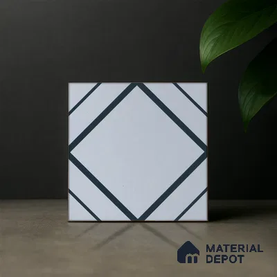 Subway Moroccan Wall & Floor Tile TL 05258 Natural Nexa 8 x 8 inch Vitrified Matte Finish - 8 mm | Suitable for Accent / Feature Walls, Bathroom, Kitchen Wall & Backsplashes | Please Expect a Slight Variation of Pattern (Sample)