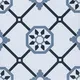 Subway Moroccan Wall & Floor Tile TL 05257 Scooba Froid Blue 8 x 8 inch Vitrified Matte Finish - 8 mm | Suitable for Living Room, Accent / Feature Walls, Bathroom, Kitchen Wall & Backsplashes | Image 1