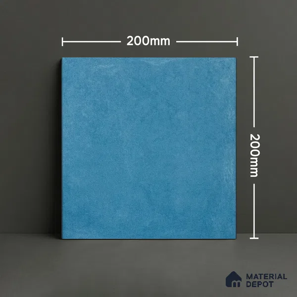 Subway Wall & Floor Tile TL 05262 B Solana Base 1 Nyra Naturale 8 x 8 inch Vitrified Matte Finish - 8 mm | Suitable for Accent / Feature Walls, Bathroom, Kitchen Wall & Backsplashes | Please Expect a Slight Variation of Pattern (Sample)