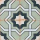 Subway Moroccan Wall & Floor Tile TL 05243 B Tropea Ornate Fern 8 x 8 inch Vitrified Matte Finish - 8 mm | 8 Random Faces | Suitable for Living Room, Accent / Feature Walls, Bathroom, Kitchen Wall & Backsplashes | Image 1