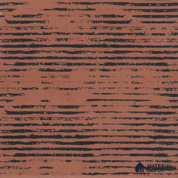 Subway Moroccan Wall & Floor Tile TL 05245 C Zahara Linea Red 8 x 8 inch Vitrified Matte Finish - 8 mm | 8 Random Faces | Suitable for Accent / Feature Walls, Bathroom, Kitchen Wall & Backsplashes | Please Expect a Slight Variation of Pattern