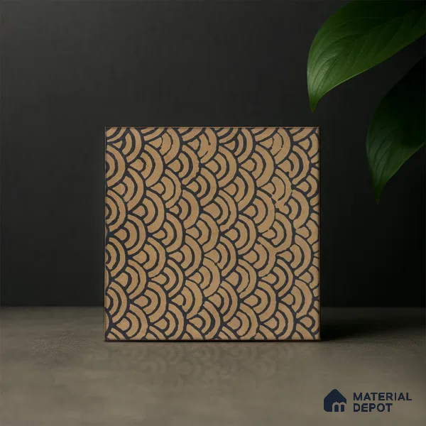 Subway Moroccan Wall & Floor Tile TL 05245 Zahara Deserted 8 x 8 inch Vitrified Matte Finish - 8 mm | 8 Random Faces | Suitable for Accent / Feature Walls, Bathroom, Kitchen Wall & Backsplashes | Please Expect a Slight Variation of Pattern (Sample)